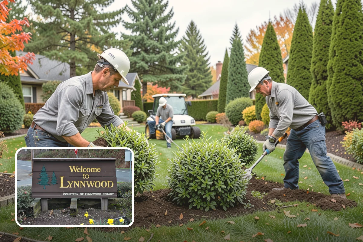 Nandina Pruning in Lynnwood, Snohomish County, WA - Preserves the natural layered, tiered form of the plant