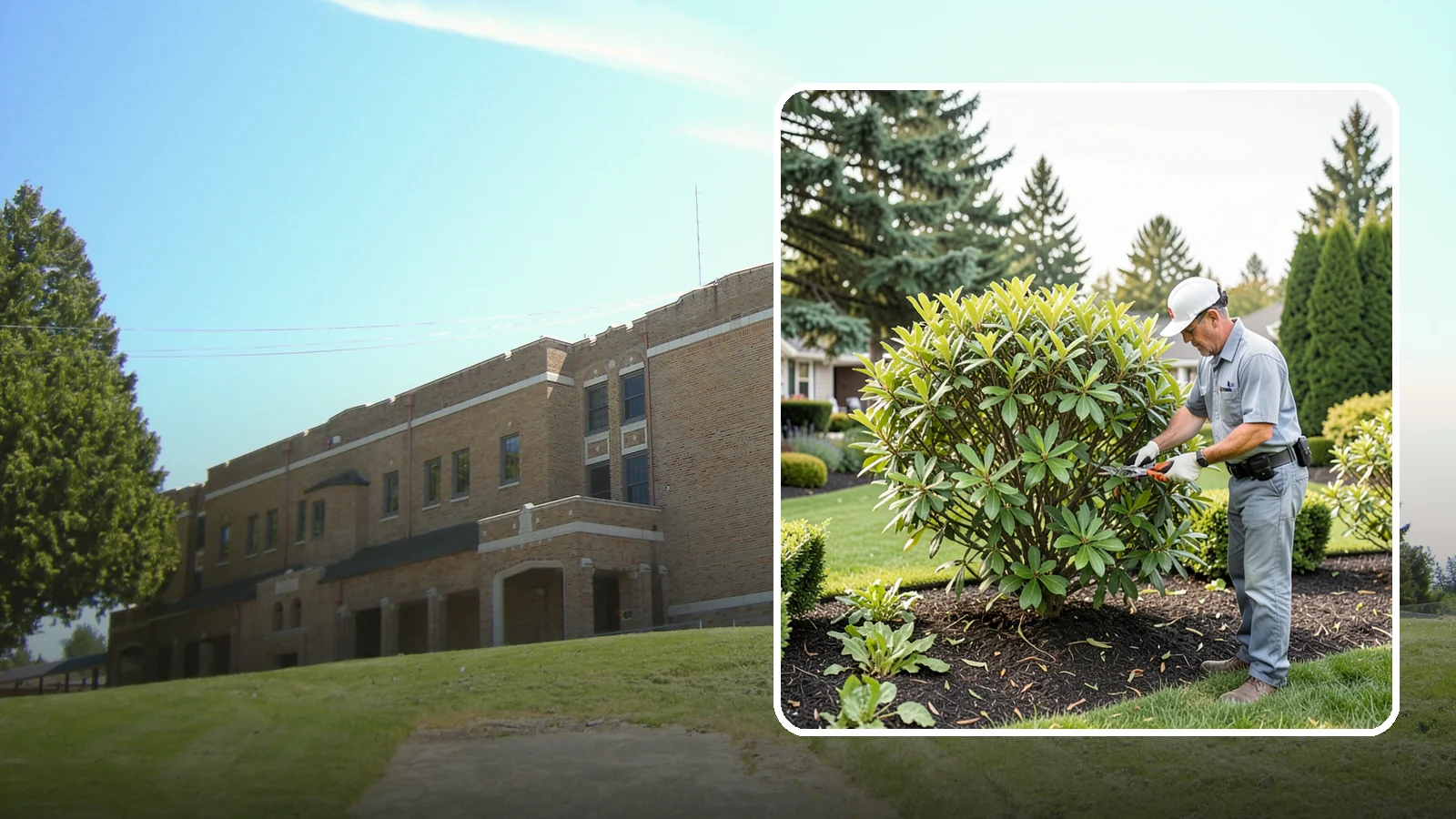 Nandina Pruning in Maple Valley, King County, WA - Cane-by-cane thinning of nandina to renew the plant, control height, and maintain its graceful, layered appearance.
