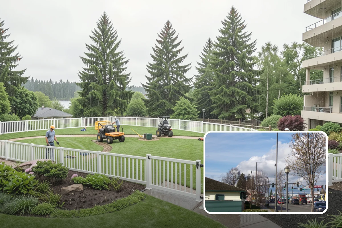 Nandina Pruning in Marysville, Snohomish County, WA - Preserves the natural layered, tiered form of the plant