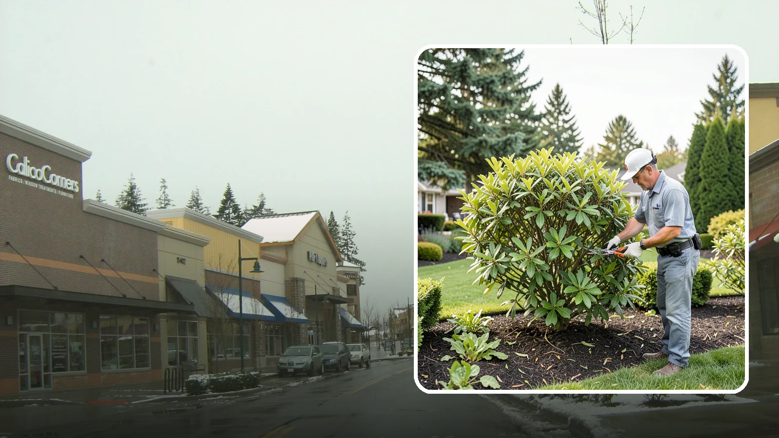 Nandina Pruning in Mill Creek, Snohomish County, WA - Cane-by-cane thinning of nandina to renew the plant, control height, and maintain its graceful, layered appearance.