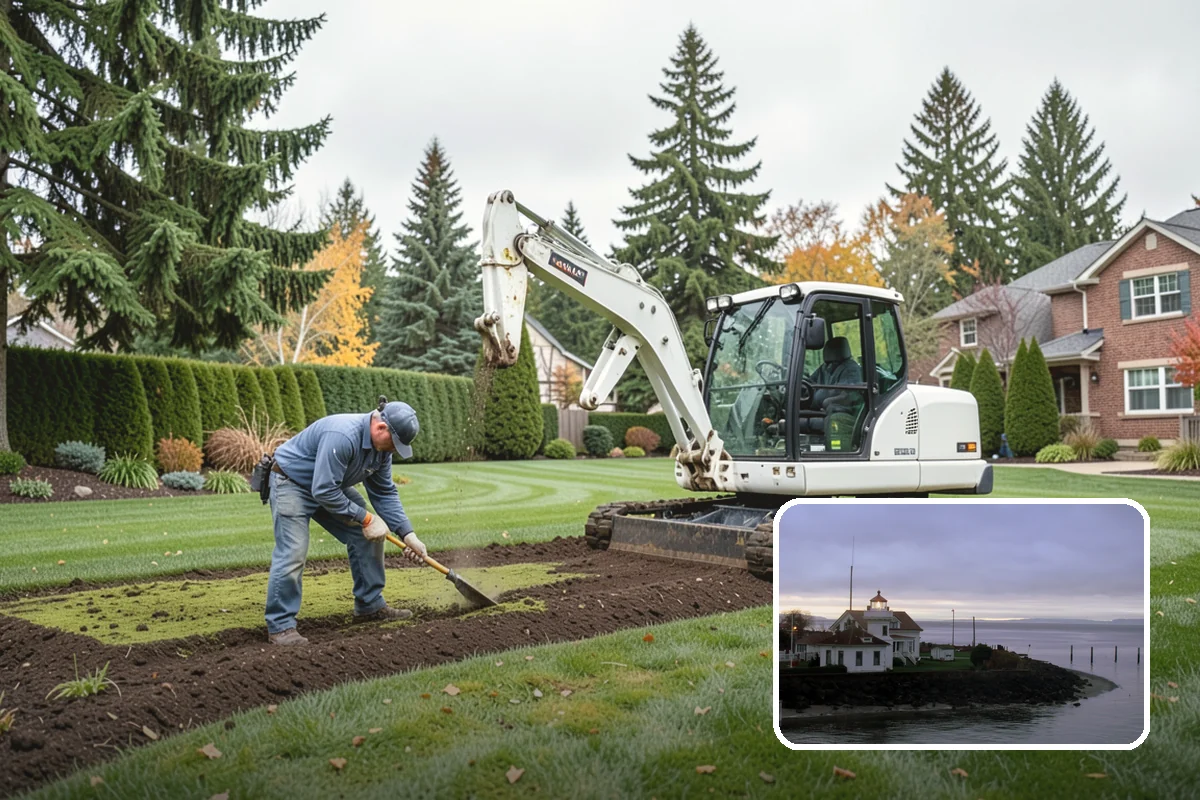 Nandina Pruning in Mukilteo, Snohomish County, WA - Preserves the natural layered, tiered form of the plant