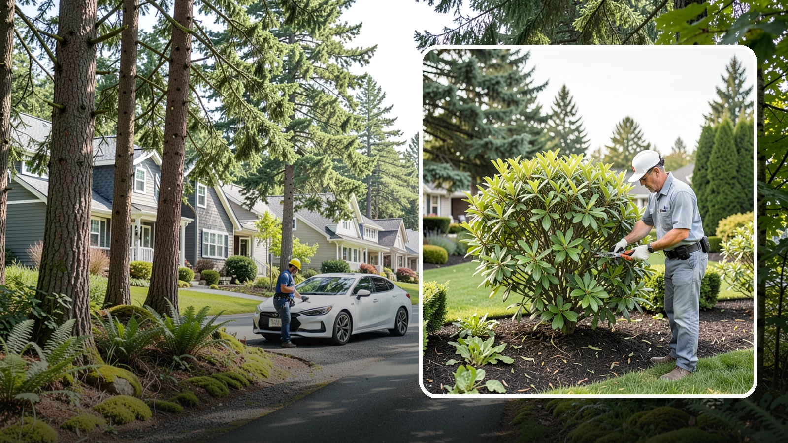 Nandina Pruning in Normandy Park, King County, WA - Cane-by-cane thinning of nandina to renew the plant, control height, and maintain its graceful, layered appearance.