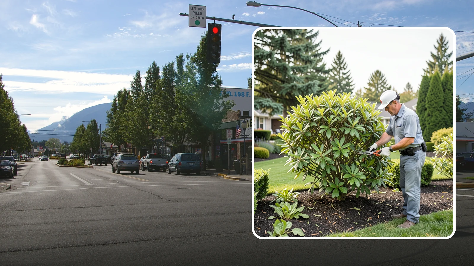 Nandina Pruning in North Bend, King County, WA - Cane-by-cane thinning of nandina to renew the plant, control height, and maintain its graceful, layered appearance.