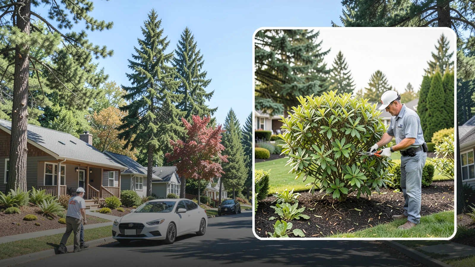 Nandina Pruning in Orting, Pierce County, WA - Cane-by-cane thinning of nandina to renew the plant, control height, and maintain its graceful, layered appearance.