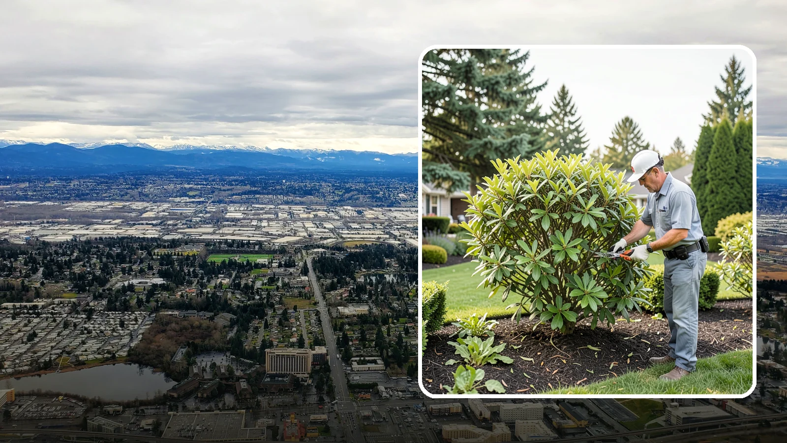 Nandina Pruning in SeaTac, King County, WA - Cane-by-cane thinning of nandina to renew the plant, control height, and maintain its graceful, layered appearance.