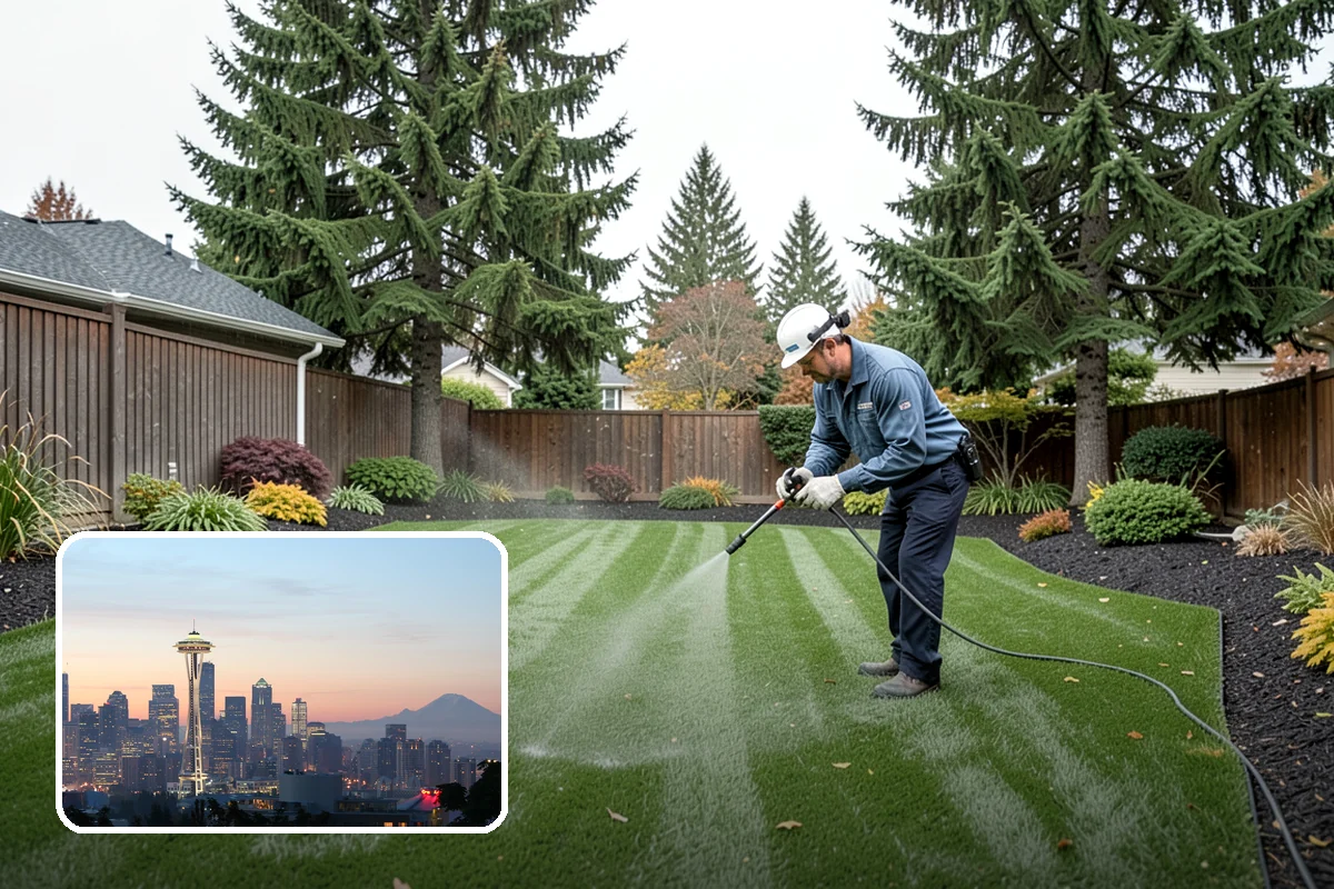 Nandina Pruning in Seattle, King County, WA - Preserves the natural layered, tiered form of the plant