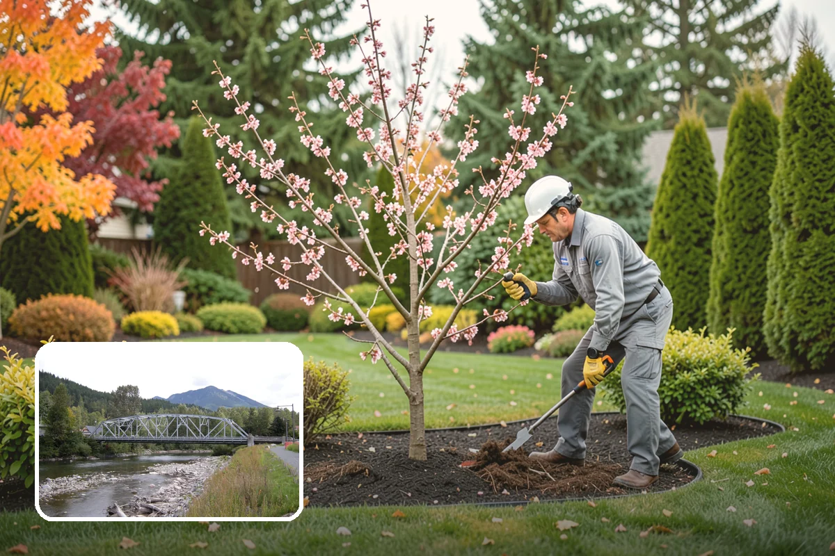 Nandina Pruning in Skykomish, King County, WA - Preserves the natural layered, tiered form of the plant