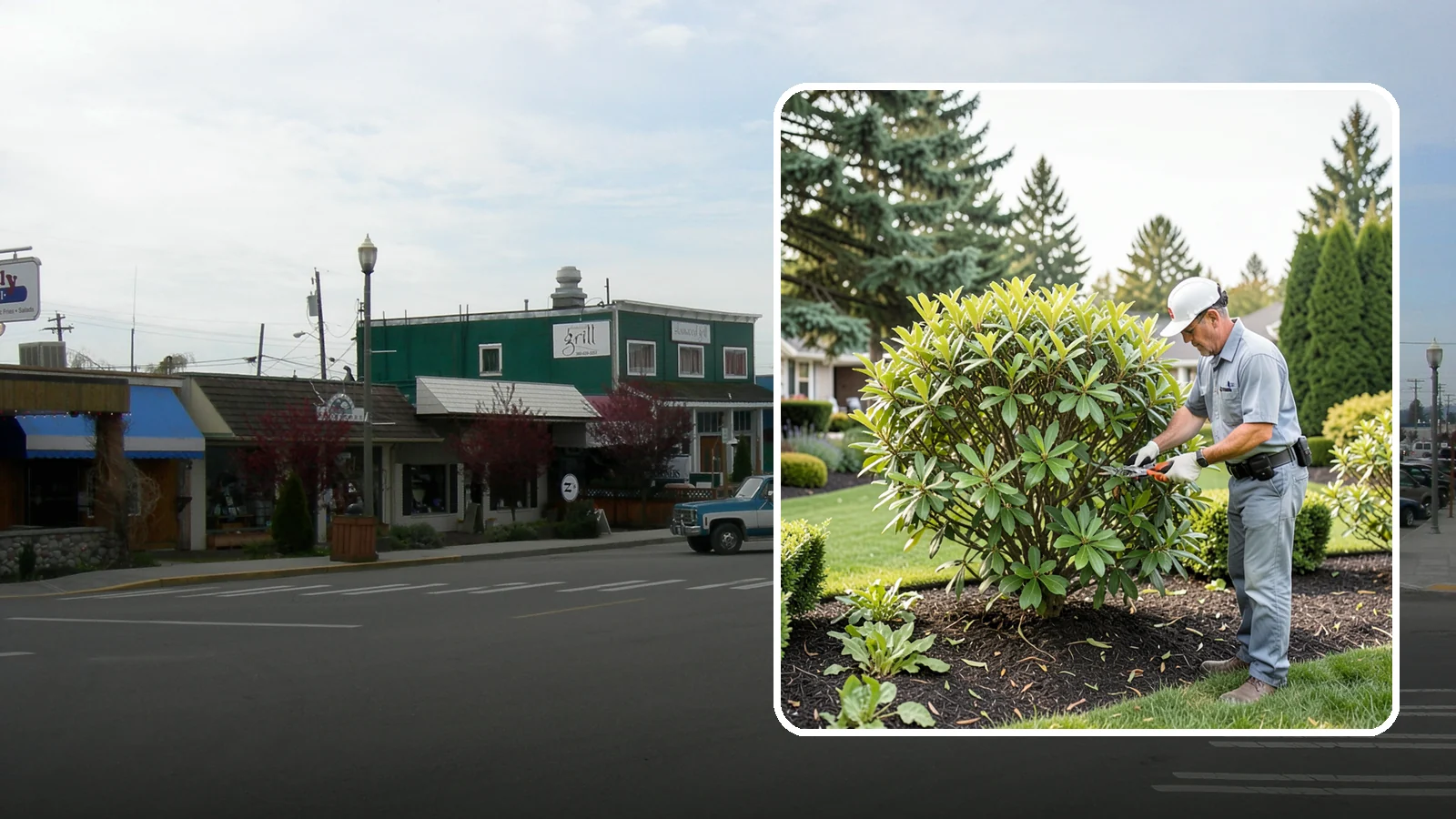 Nandina Pruning in Stanwood, Snohomish County, WA - Cane-by-cane thinning of nandina to renew the plant, control height, and maintain its graceful, layered appearance.