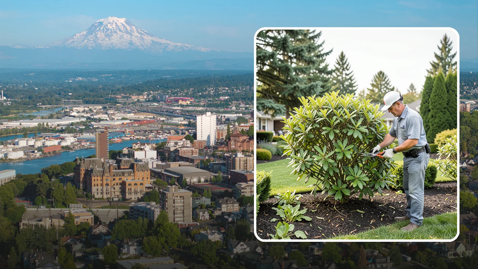 Nandina Pruning in Tacoma, Pierce County, WA - Cane-by-cane thinning of nandina to renew the plant, control height, and maintain its graceful, layered appearance.