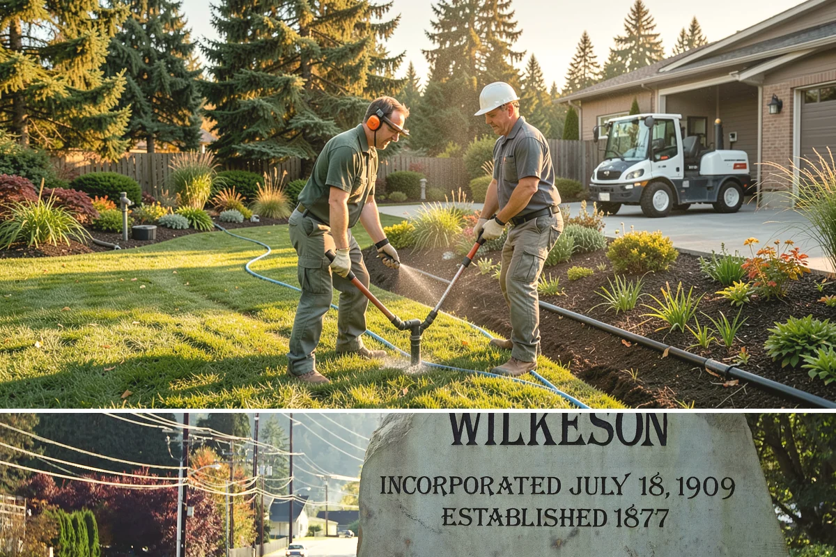 Nandina Pruning in Wilkeson, Pierce County, WA - In the PNW, prune nandina in early spring, thinning canes at staggered heights before the season's new growth fills in.