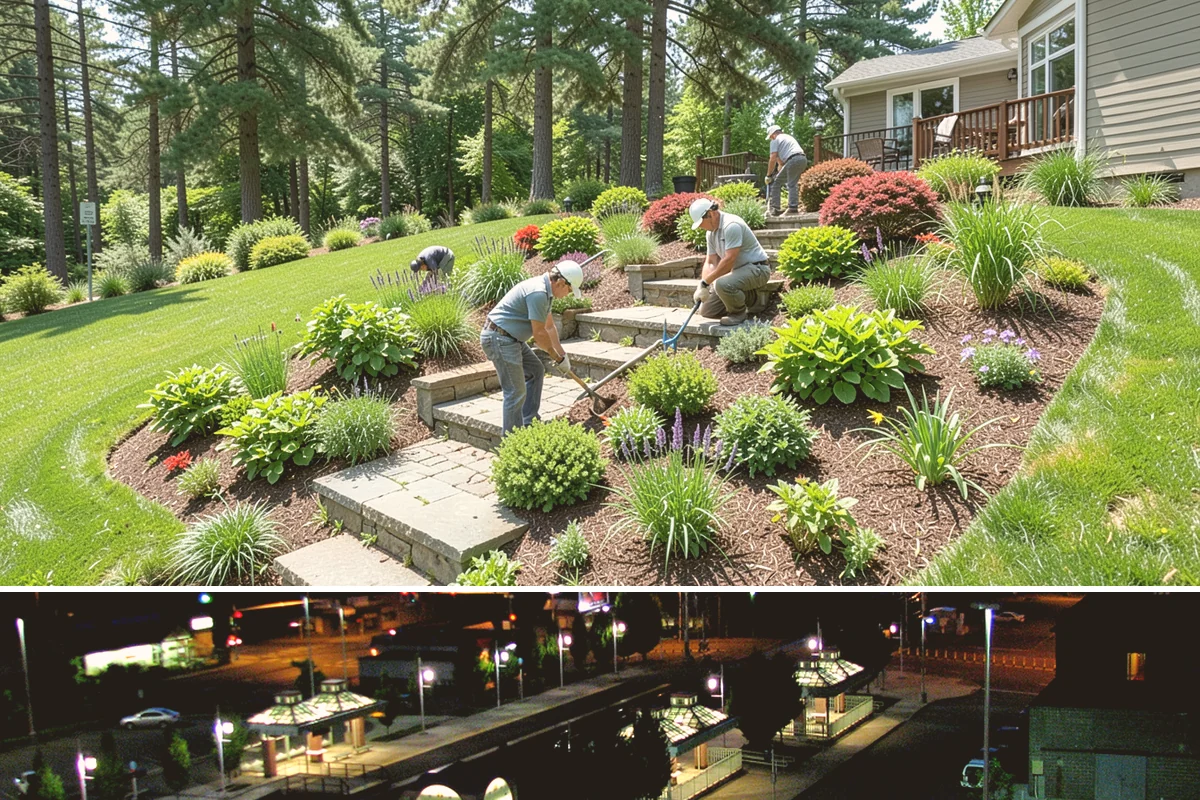 Native Plant Installation in Auburn, King County, WA - Fall planting lets Northwest natives root in through the rainy season, giving them the strongest start before their first dry...