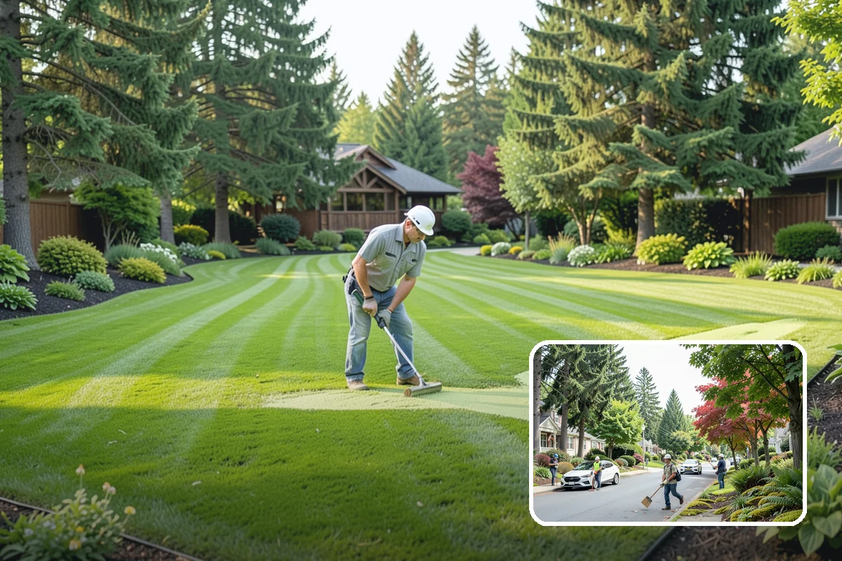 Native Plant Installation in Beaux Arts Village, King County, WA - Dramatically reduced summer watering once established