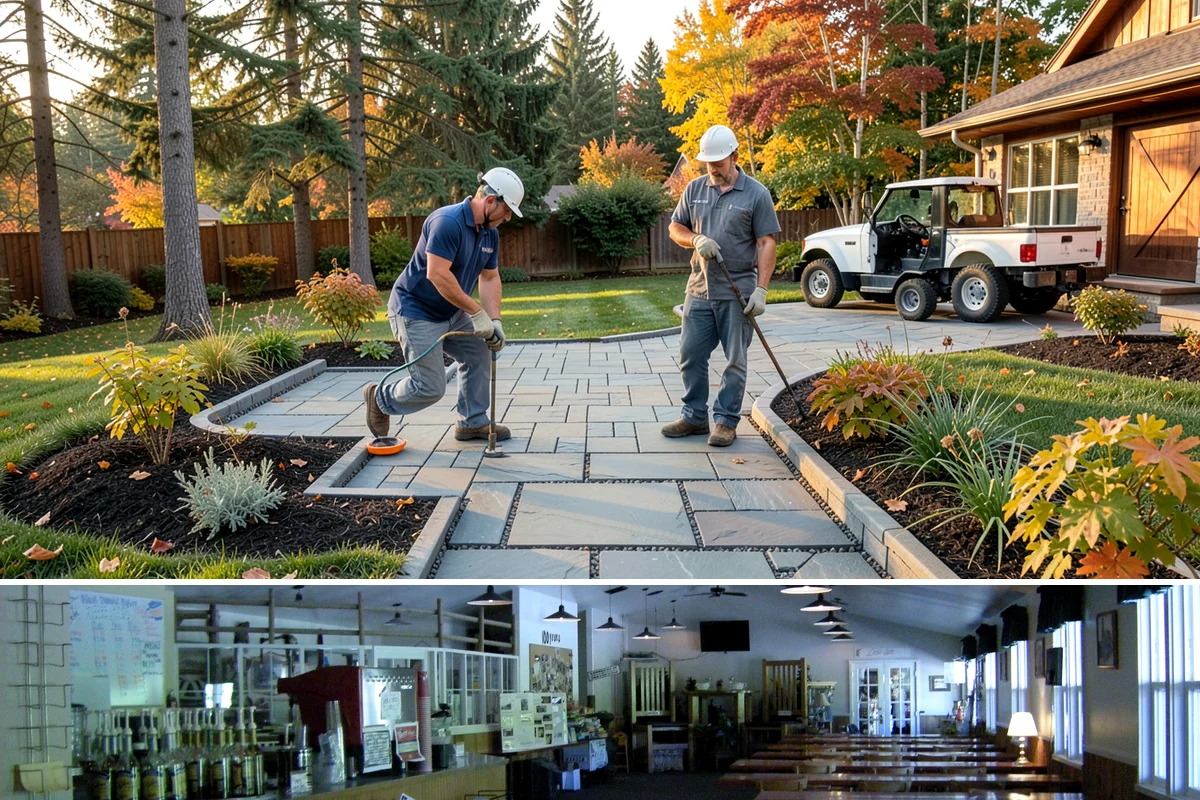 Native Plant Installation in Black Diamond, King County, WA - Fall planting lets Northwest natives root in through the rainy season, giving them the strongest start before their first dry...