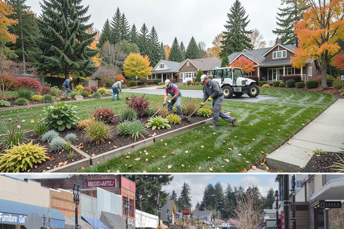 Native Plant Installation in Bothell, King County, WA - Fall planting lets Northwest natives root in through the rainy season, giving them the strongest start before their first dry...
