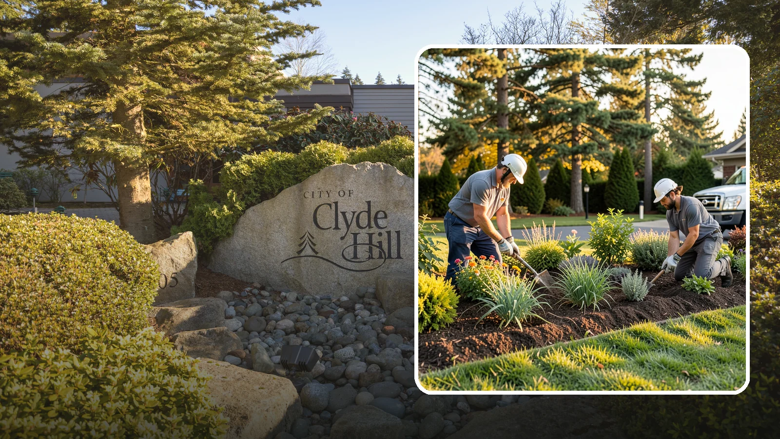 Native Plant Installation in Clyde Hill, King County, WA - We install Pacific Northwest native plants that thrive naturally with minimal water and care.
