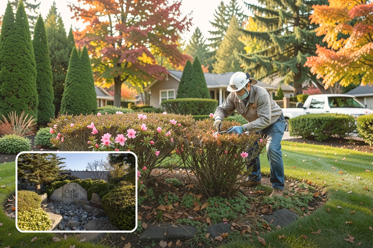 Native Plant Installation in Clyde Hill, King County, WA - Dramatically reduced summer watering once established