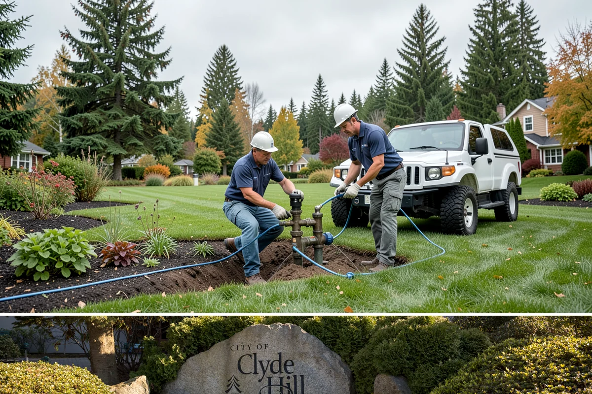Native Plant Installation in Clyde Hill, King County, WA - Fall planting lets Northwest natives root in through the rainy season, giving them the strongest start before their first dry...