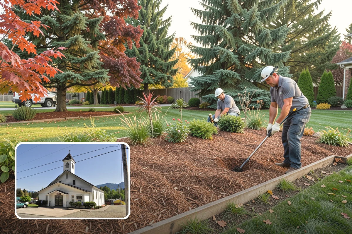 Native Plant Installation in Concrete, Skagit County, WA - Dramatically reduced summer watering once established