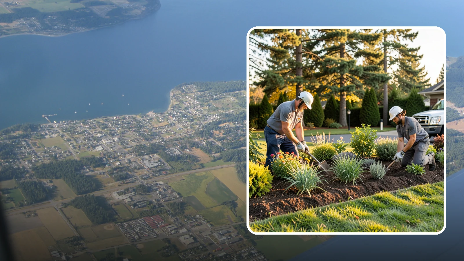 Native Plant Installation in Coupeville, Island County, WA - We install Pacific Northwest native plants that thrive naturally with minimal water and care.
