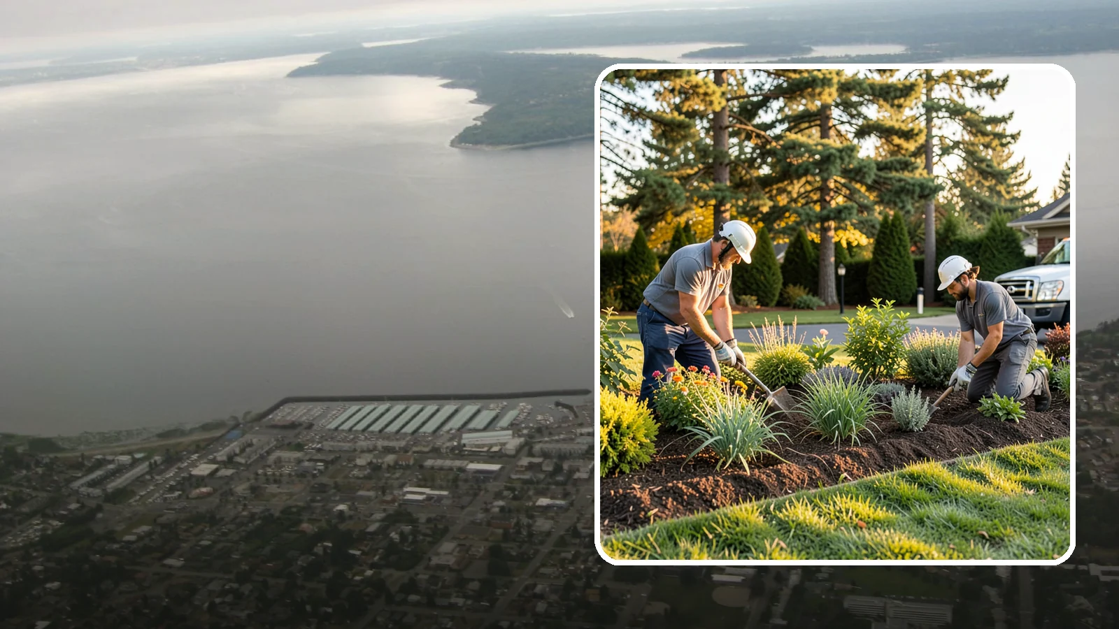 Native Plant Installation in Des Moines, King County, WA - We install Pacific Northwest native plants that thrive naturally with minimal water and care.