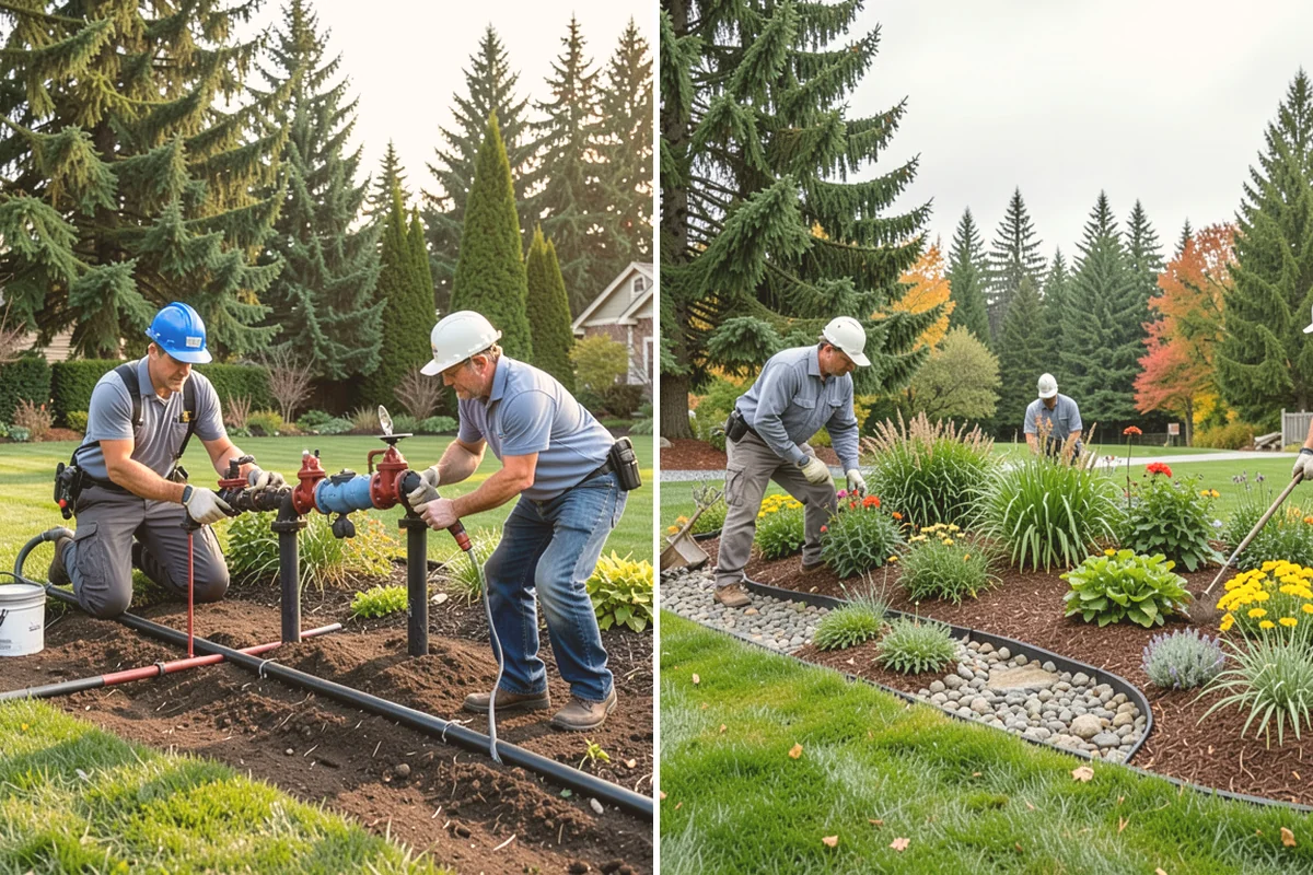 Native Plant Installation in Eatonville, Pierce County, WA - Map sun, shade, and moisture zones on your site