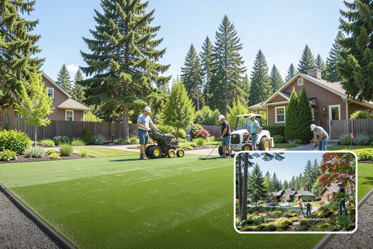 Native Plant Installation in Edgewood, Pierce County, WA - Dramatically reduced summer watering once established