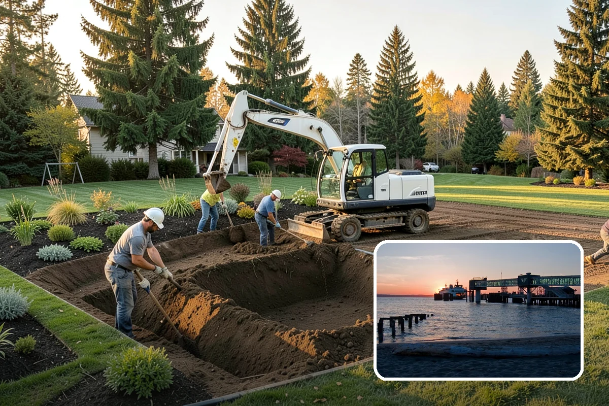Native Plant Installation in Edmonds, Snohomish County, WA - Dramatically reduced summer watering once established