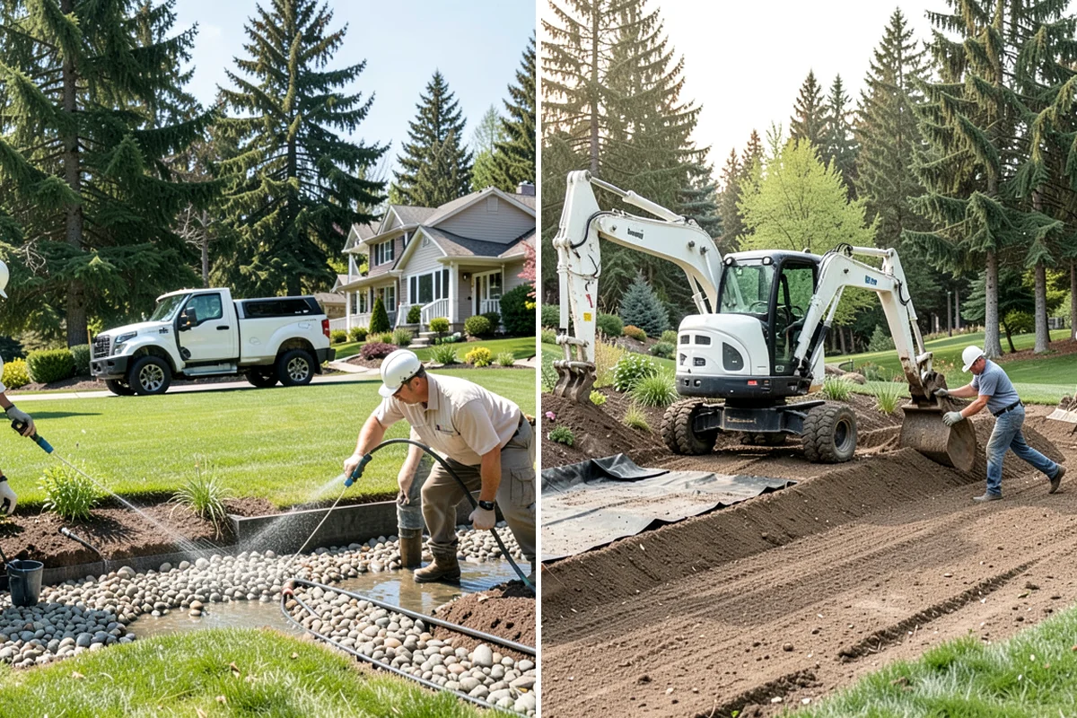 Native Plant Installation in Everett, Snohomish County, WA - Map sun, shade, and moisture zones on your site