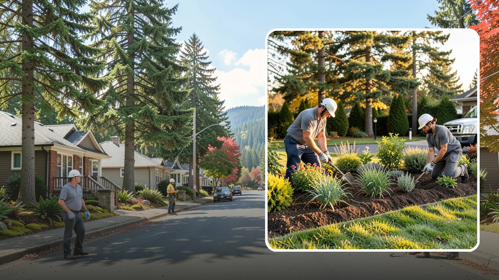 Native Plant Installation in Hunts Point, King County, WA - We install Pacific Northwest native plants that thrive naturally with minimal water and care.