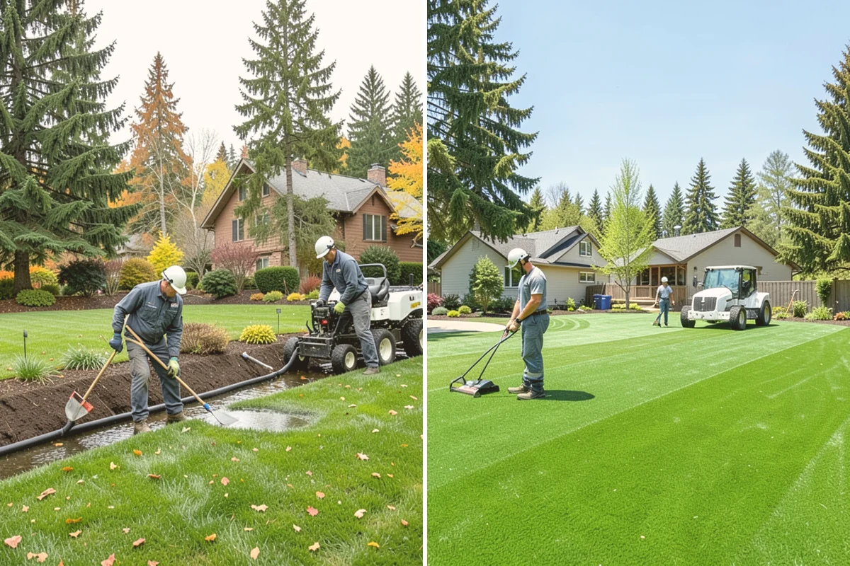 Native Plant Installation in Kent, King County, WA - Map sun, shade, and moisture zones on your site