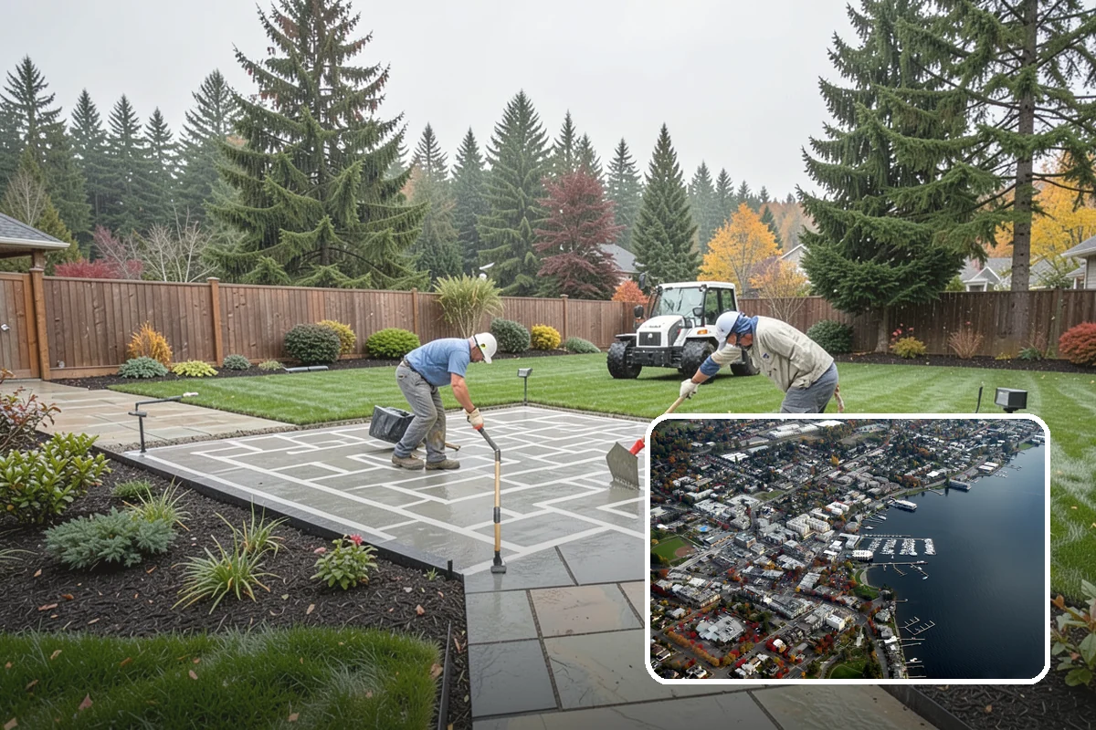 Native Plant Installation in Kirkland, King County, WA - Dramatically reduced summer watering once established