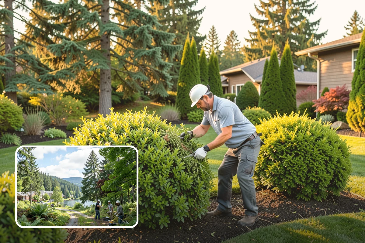 Native Plant Installation in Lake Forest Park, King County, WA - Dramatically reduced summer watering once established