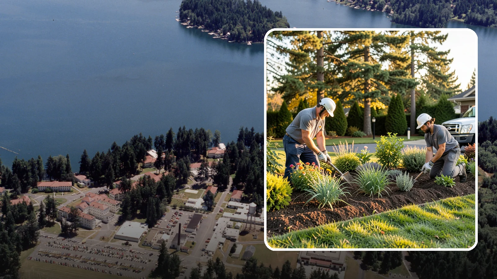 Native Plant Installation in Lakewood, Pierce County, WA - We install Pacific Northwest native plants that thrive naturally with minimal water and care.