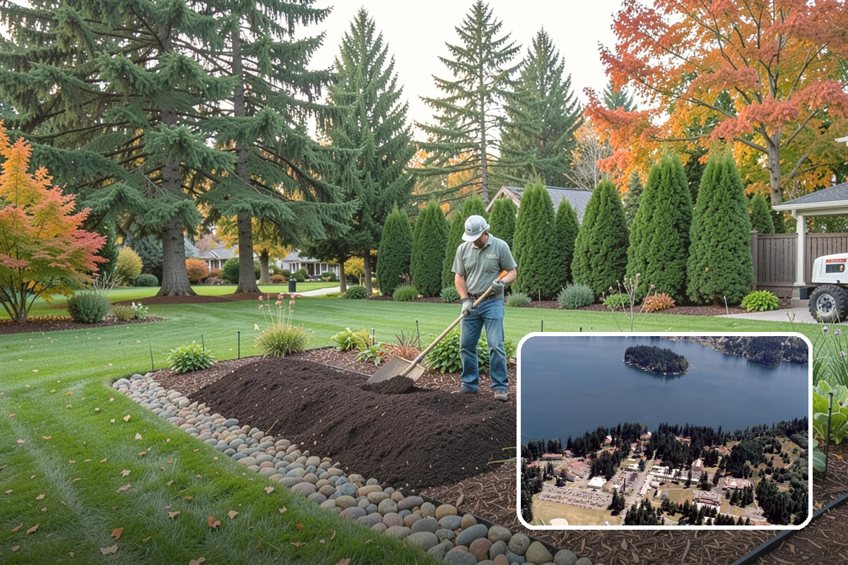 Native Plant Installation in Lakewood, Pierce County, WA - Dramatically reduced summer watering once established