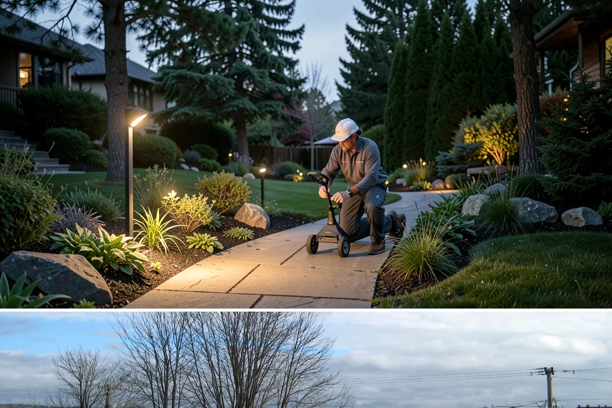 Native Plant Installation in Langley, Island County, WA - Fall planting lets Northwest natives root in through the rainy season, giving them the strongest start before their first dry...