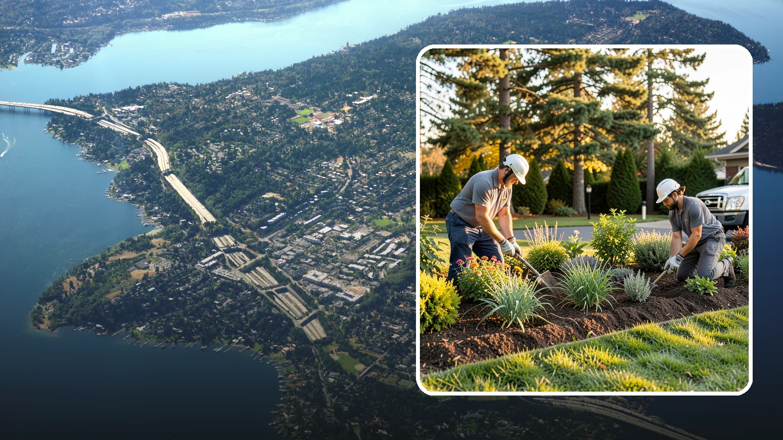 Native Plant Installation in Mercer Island, King County, WA - We install Pacific Northwest native plants that thrive naturally with minimal water and care.