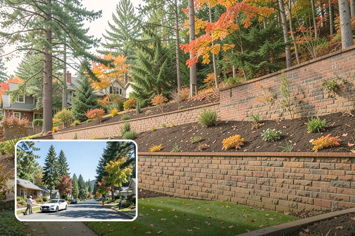Native Plant Installation in Orting, Pierce County, WA - Dramatically reduced summer watering once established