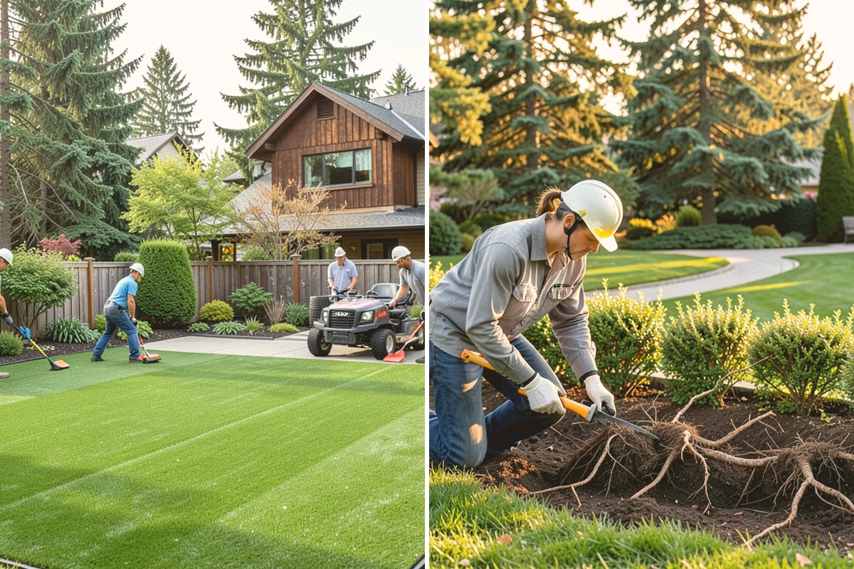 Native Plant Installation in Orting, Pierce County, WA - Map sun, shade, and moisture zones on your site