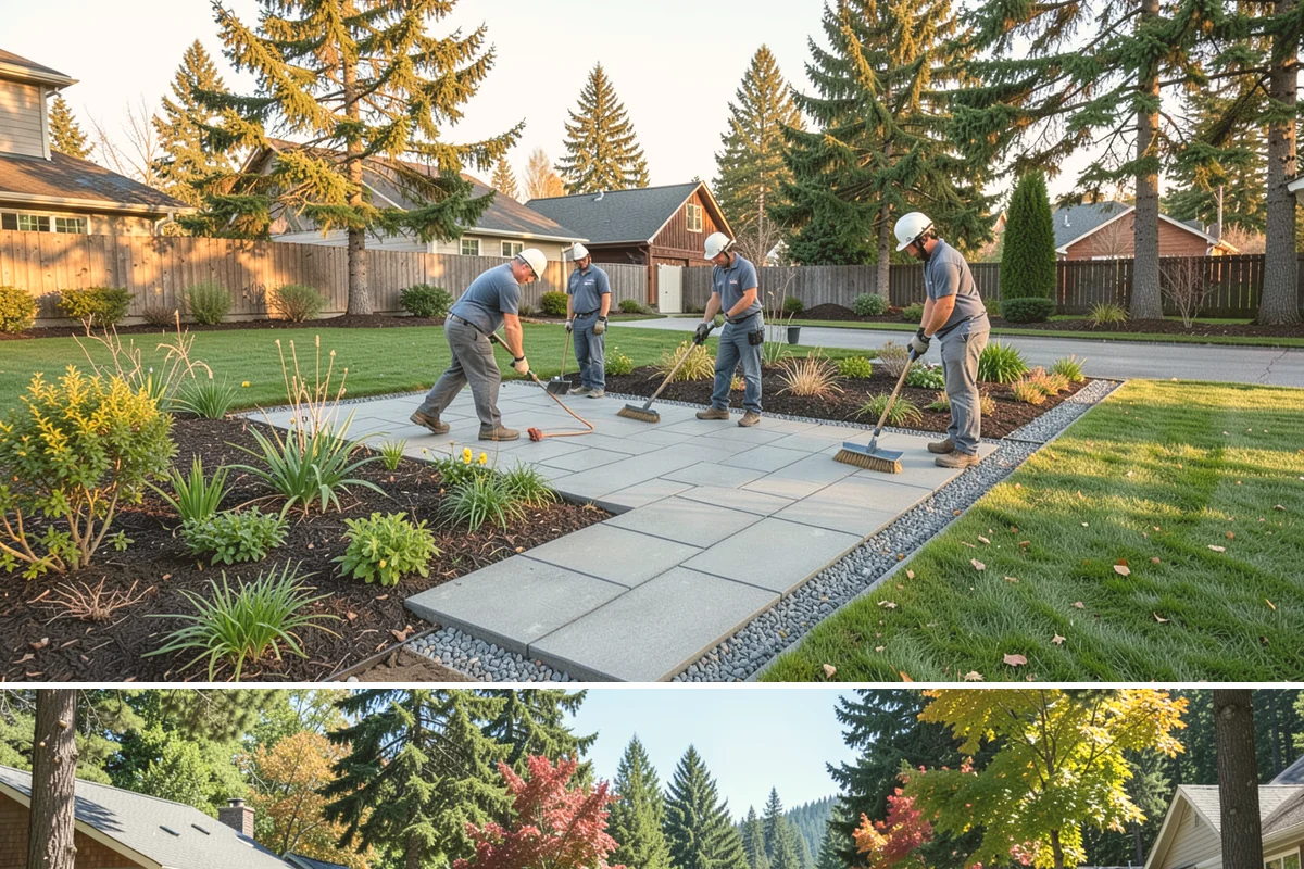 Native Plant Installation in Orting, Pierce County, WA - Fall planting lets Northwest natives root in through the rainy season, giving them the strongest start before their first dry...