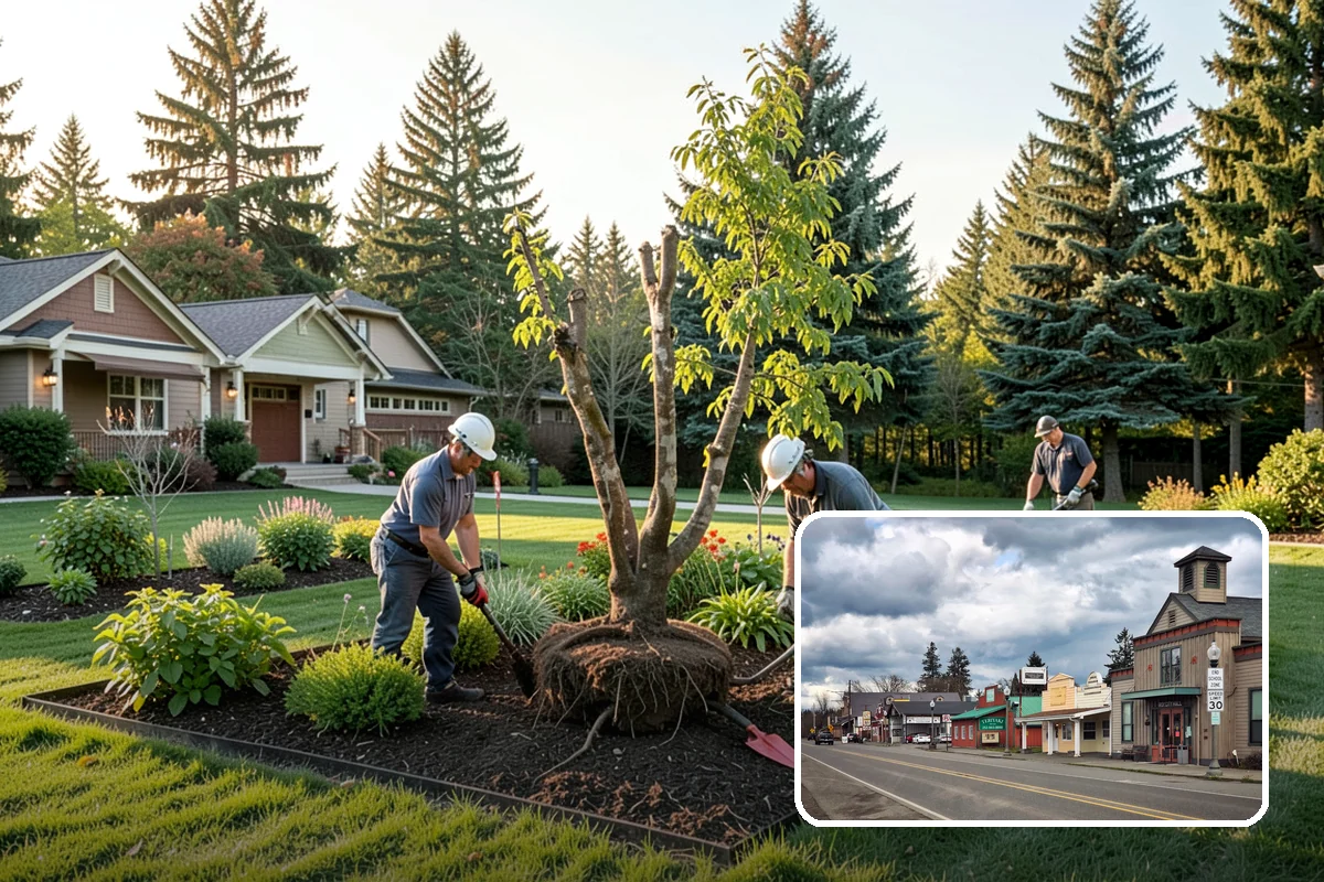 Native Plant Installation in Roy, Pierce County, WA - Dramatically reduced summer watering once established