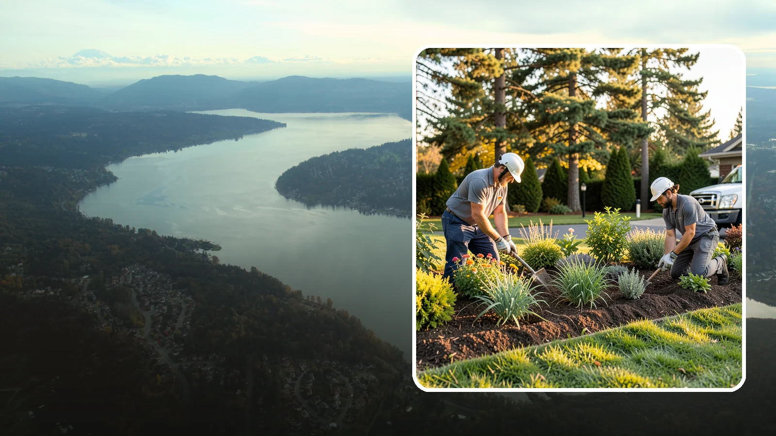 Native Plant Installation in Sammamish, King County, WA - We install Pacific Northwest native plants that thrive naturally with minimal water and care.