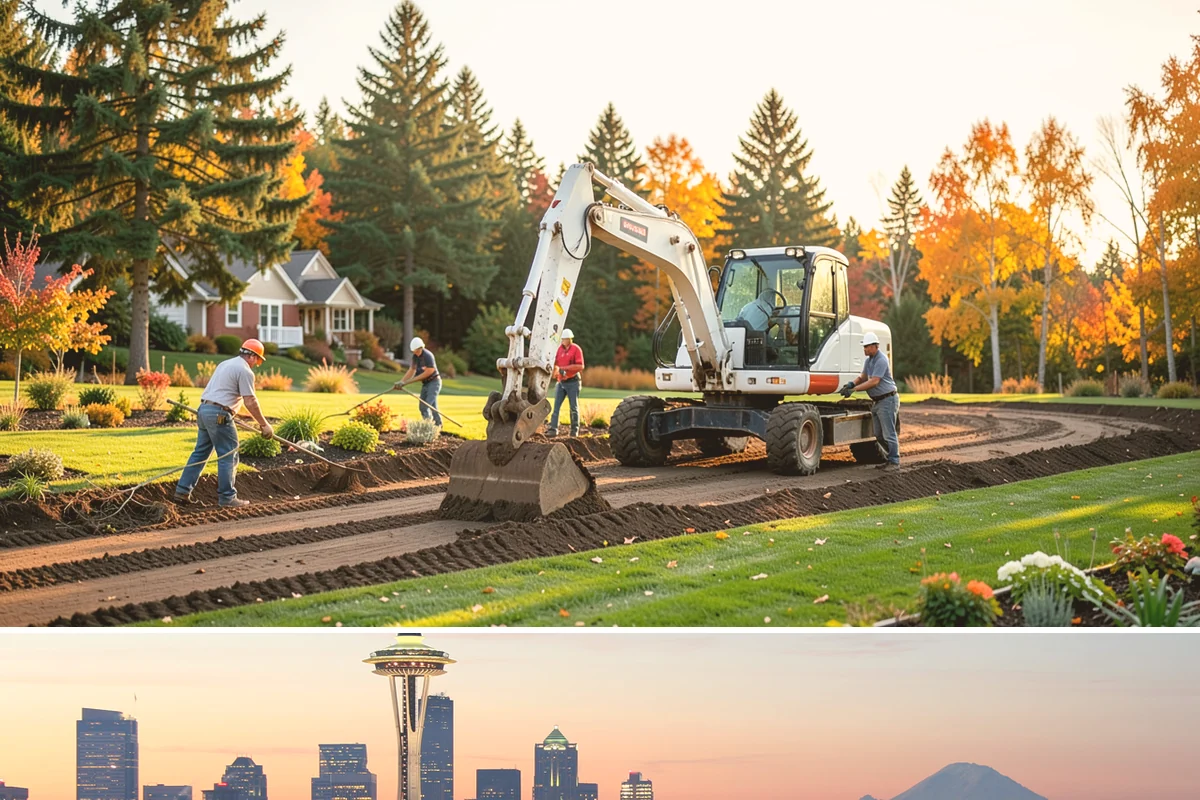 Native Plant Installation in Seattle, King County, WA - Fall planting lets Northwest natives root in through the rainy season, giving them the strongest start before their first dry...