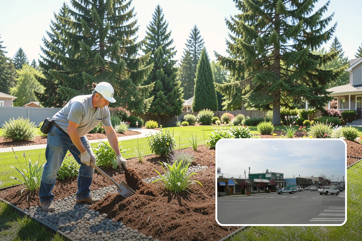 Native Plant Installation in Stanwood, Snohomish County, WA - Dramatically reduced summer watering once established