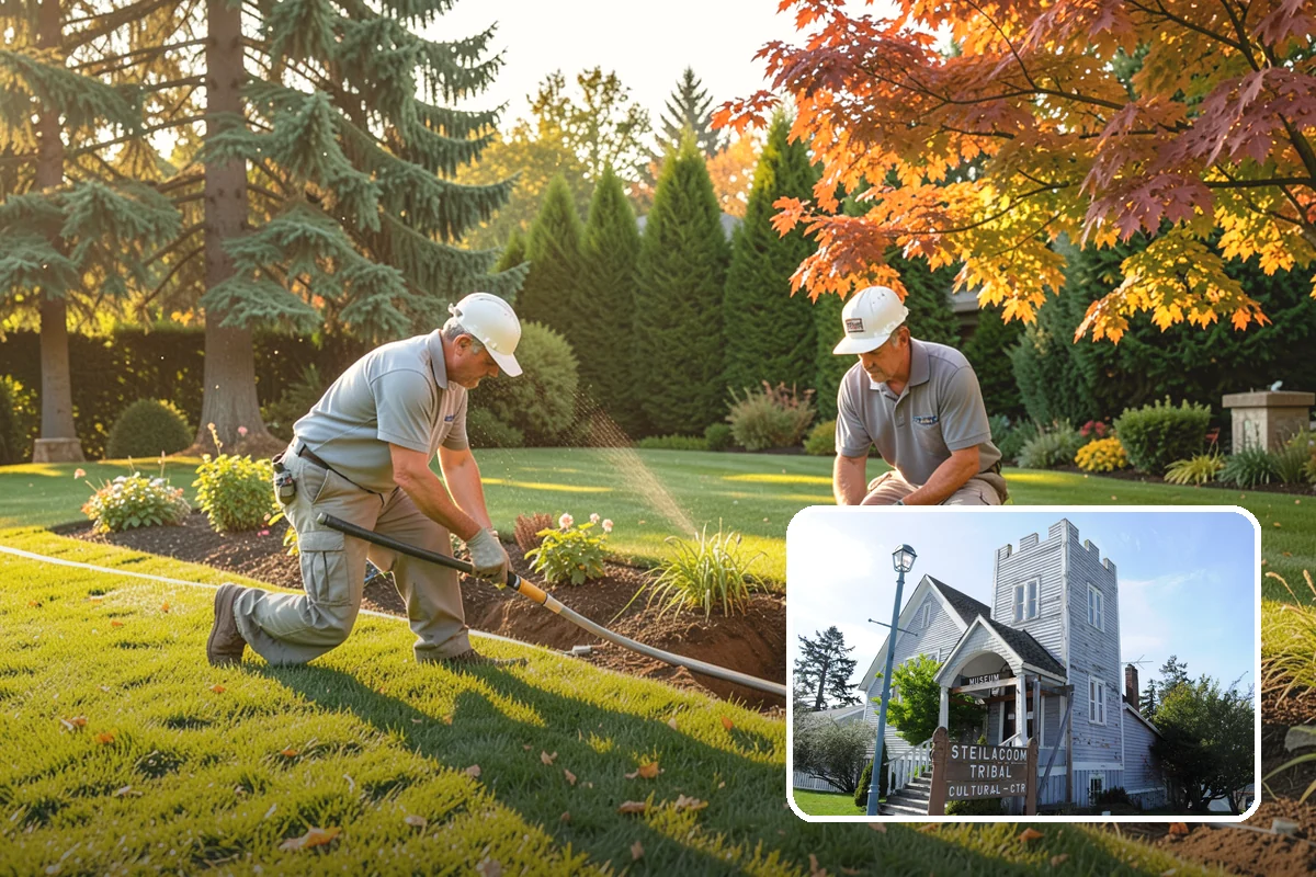 Native Plant Installation in Steilacoom, Pierce County, WA - Dramatically reduced summer watering once established