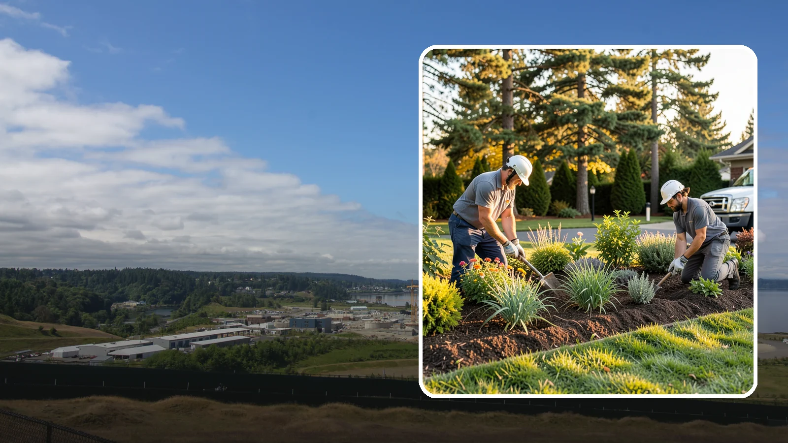 Native Plant Installation in University Place, Pierce County, WA - We install Pacific Northwest native plants that thrive naturally with minimal water and care.