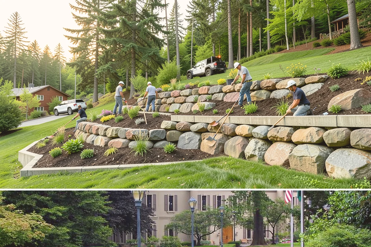 Native Plant Installation in Woodinville, King County, WA - Fall planting lets Northwest natives root in through the rainy season, giving them the strongest start before their first dry...
