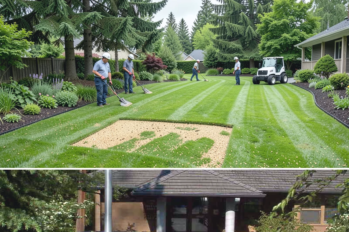 Native Plant Installation in Yarrow Point, King County, WA - Fall planting lets Northwest natives root in through the rainy season, giving them the strongest start before their first dry...