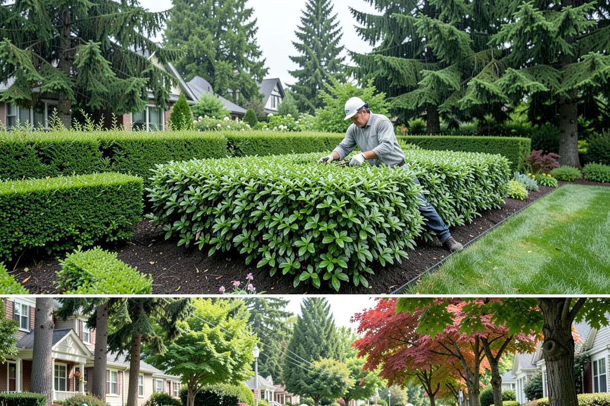 Native Plant Landscaping in Beaux Arts Village, King County, WA - Best planted in fall or early spring to establish during the wet season.