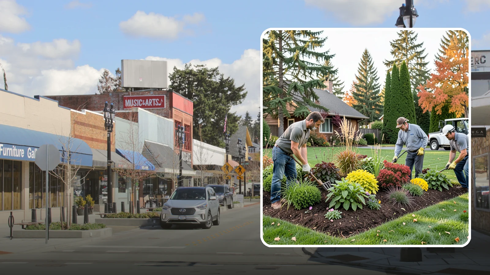Native Plant Landscaping in Bothell, King County, WA - Pacific Northwest native plantings that thrive naturally with less water, care, and chemicals.