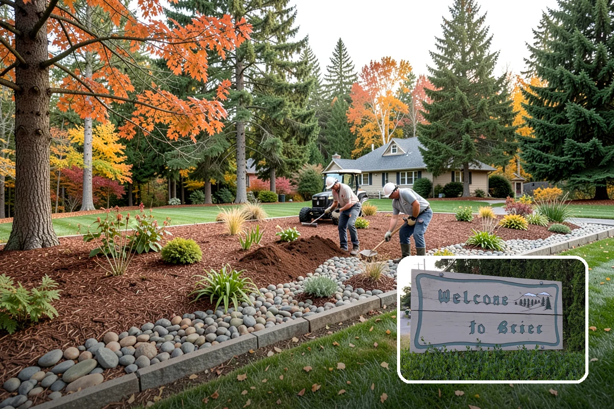 Native Plant Landscaping in Brier, Snohomish County, WA - Thrives on rainfall with little irrigation
